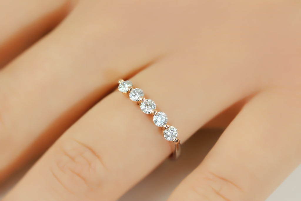 1.5 Ct Round Cut Wedding Set Wedding Rings Engagement Ring Anniversary Ring  Round Wedding Ring Simulated Diamond Promise Ring - Etsy
