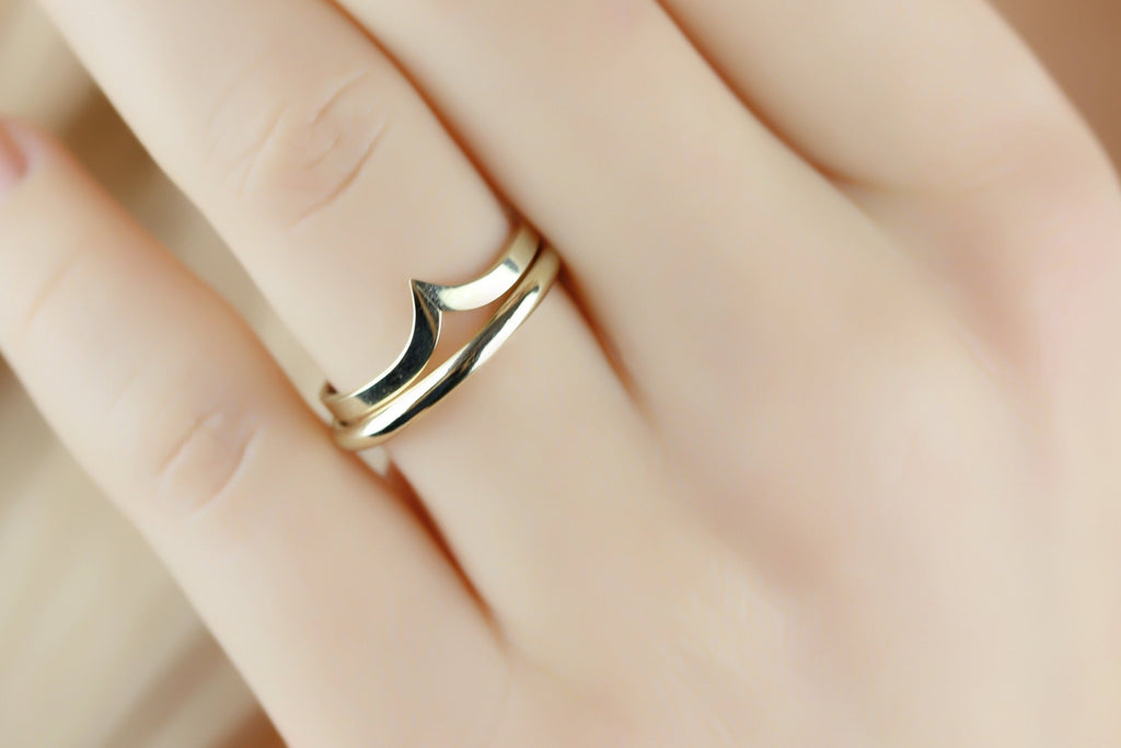 Simple Gold Wedding Rings